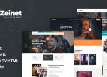 Zeinet - Internet Provider & Satellite TV HTML Template