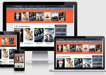 Filmax (Dark+Orange) – современный адаптивный шаблон для киносайтов на DLE