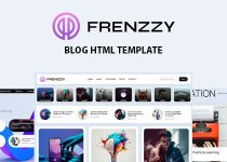 Frenzzy - Blog HTML Template